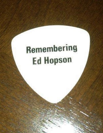 Tribute Buddy Black Guitar Pick