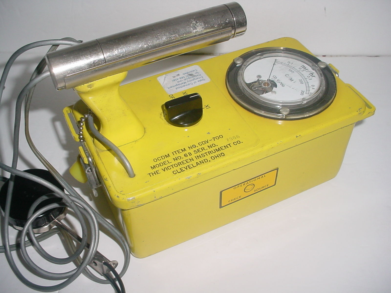 Victoreen Geiger Counter